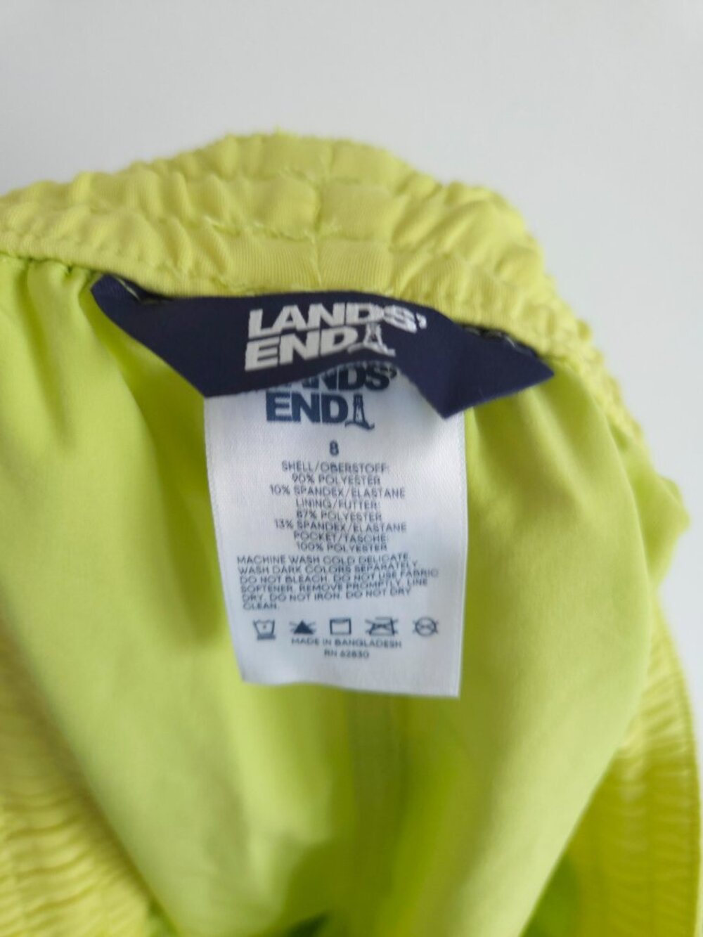 Lands' End 3 Inch Packable Cover-up Swim Shorts Bundle - Picture 9 of 13